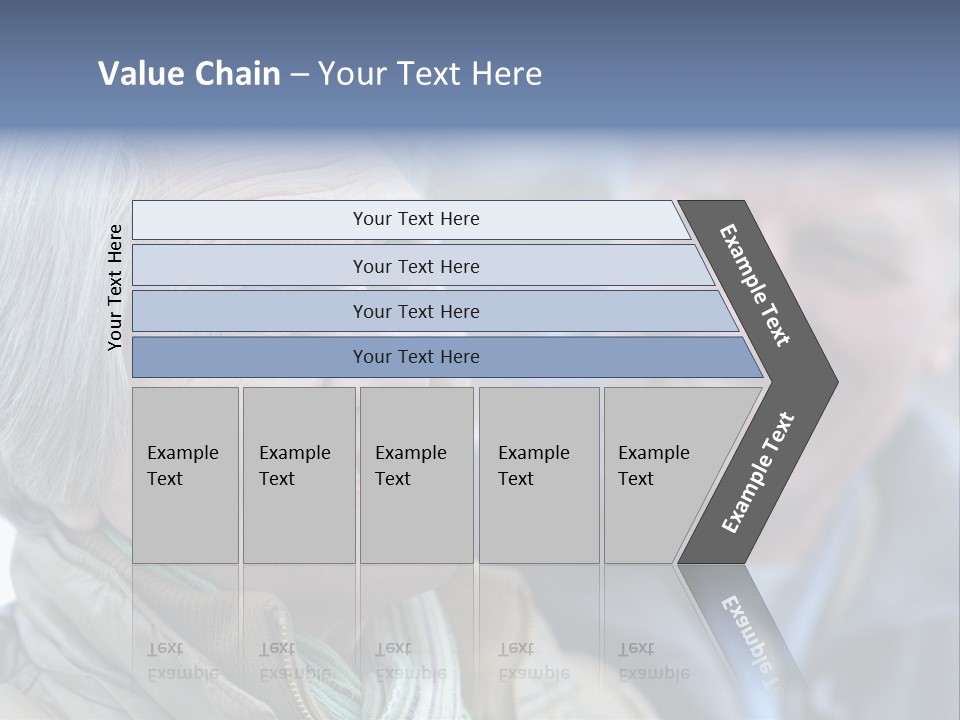 Elder Closeup Friend PowerPoint Template