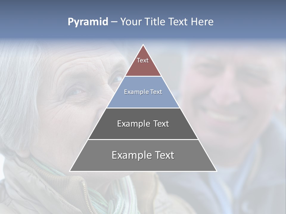 Elder Closeup Friend PowerPoint Template