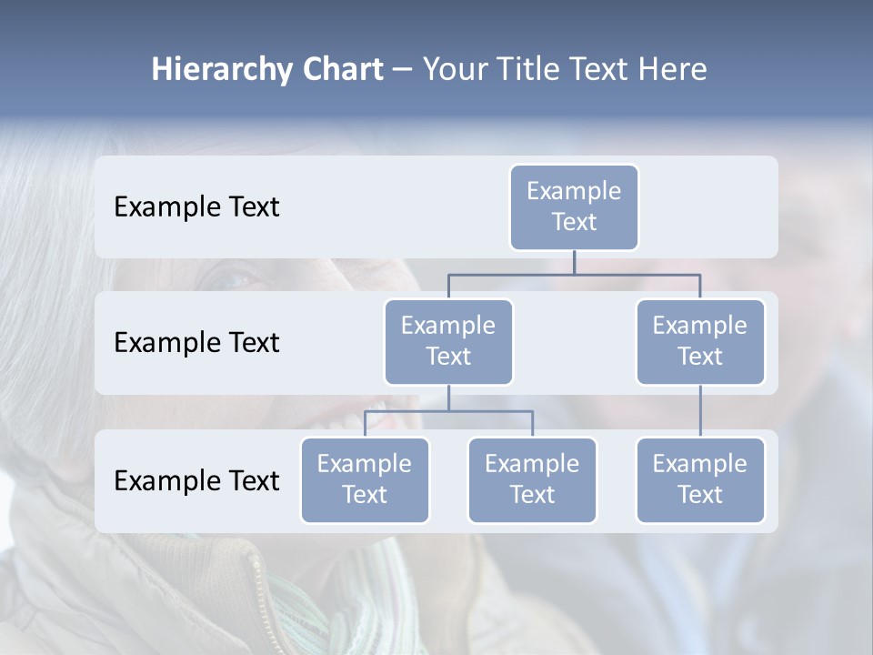 Elder Closeup Friend PowerPoint Template