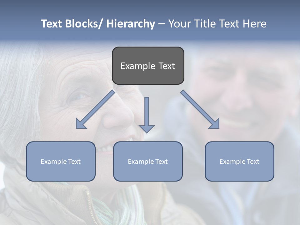 Elder Closeup Friend PowerPoint Template