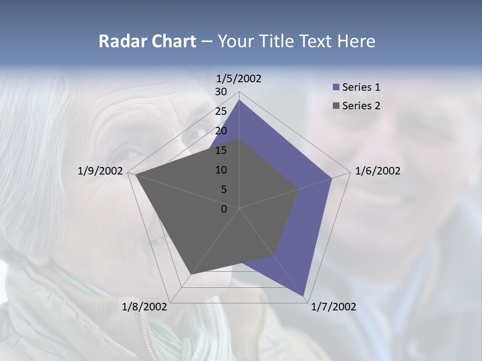 Elder Closeup Friend PowerPoint Template