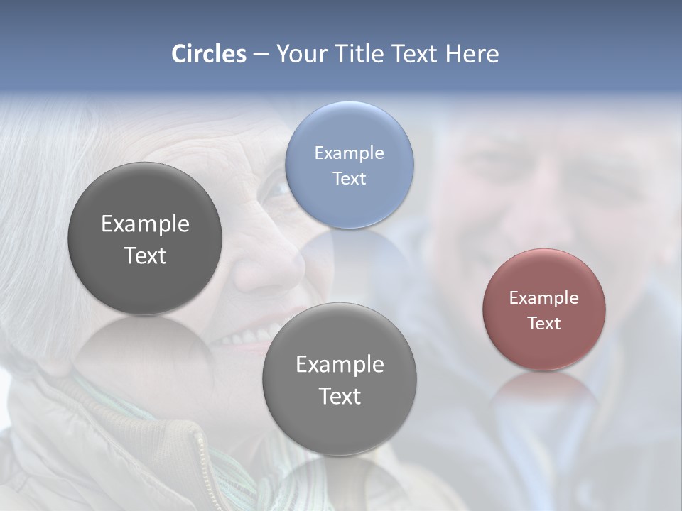 Elder Closeup Friend PowerPoint Template