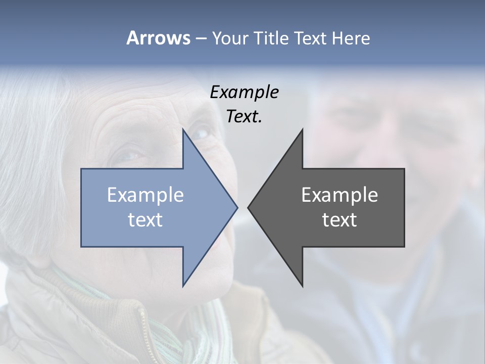 Elder Closeup Friend PowerPoint Template