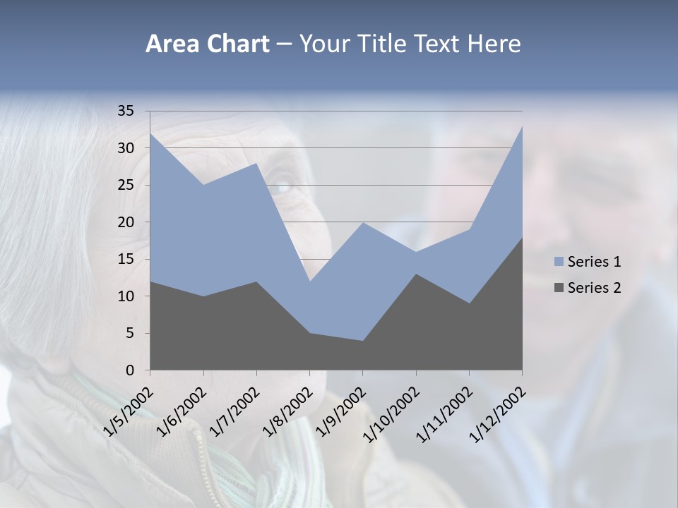 Elder Closeup Friend PowerPoint Template