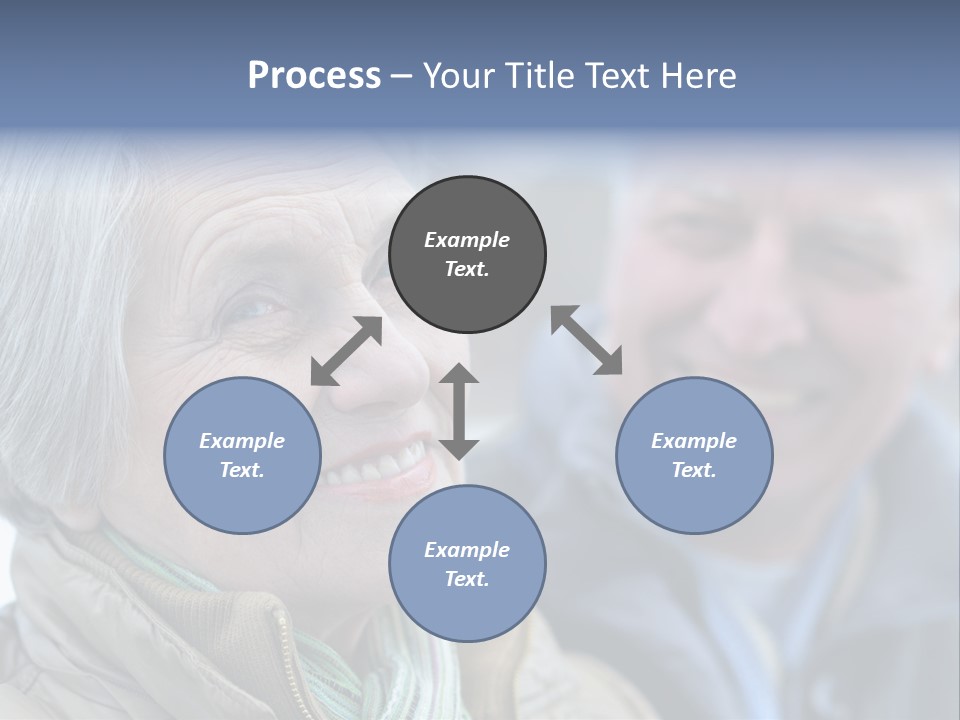 Elder Closeup Friend PowerPoint Template
