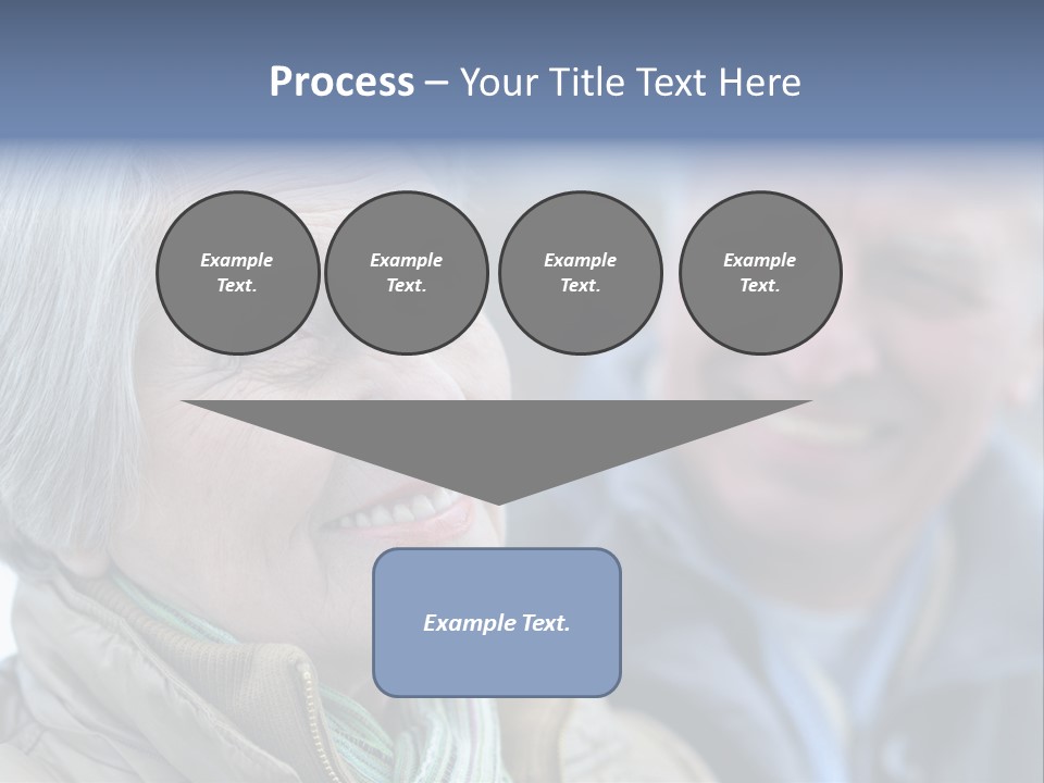 Elder Closeup Friend PowerPoint Template
