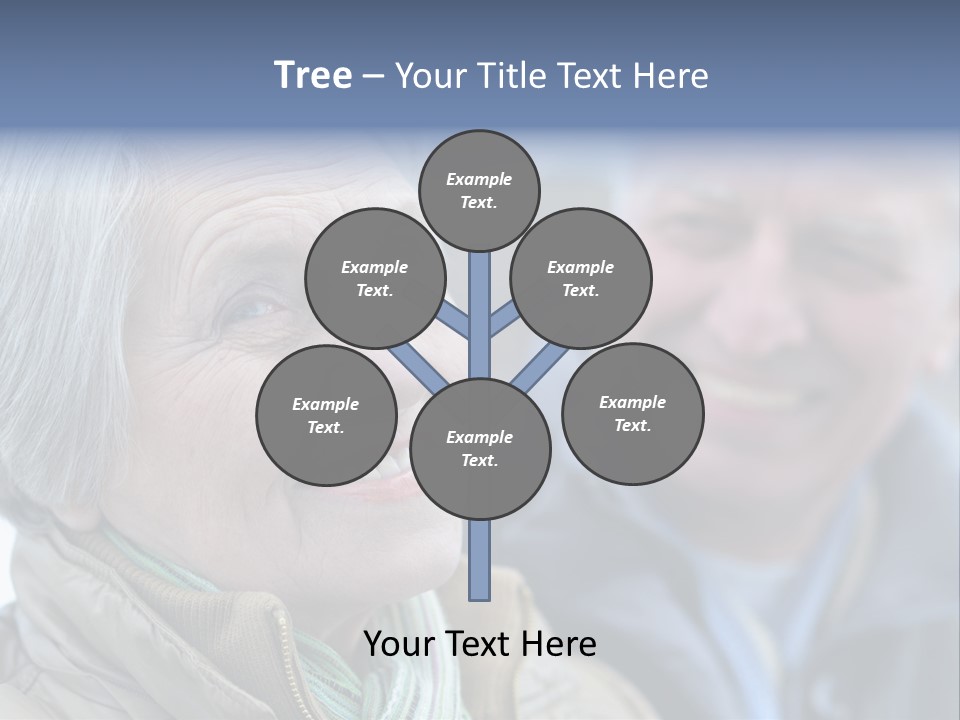 Elder Closeup Friend PowerPoint Template