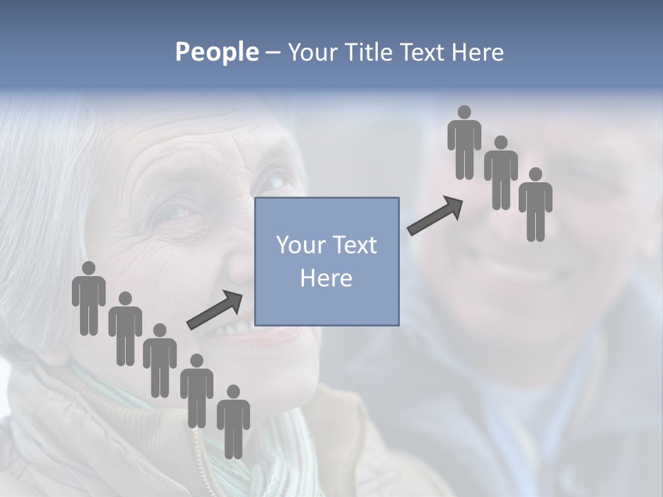 Elder Closeup Friend PowerPoint Template