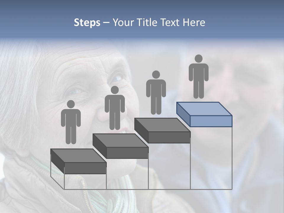 Elder Closeup Friend PowerPoint Template