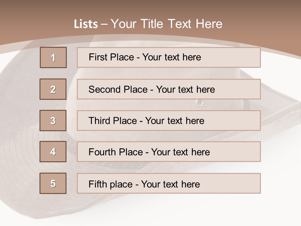 Object Dress Country PowerPoint Template