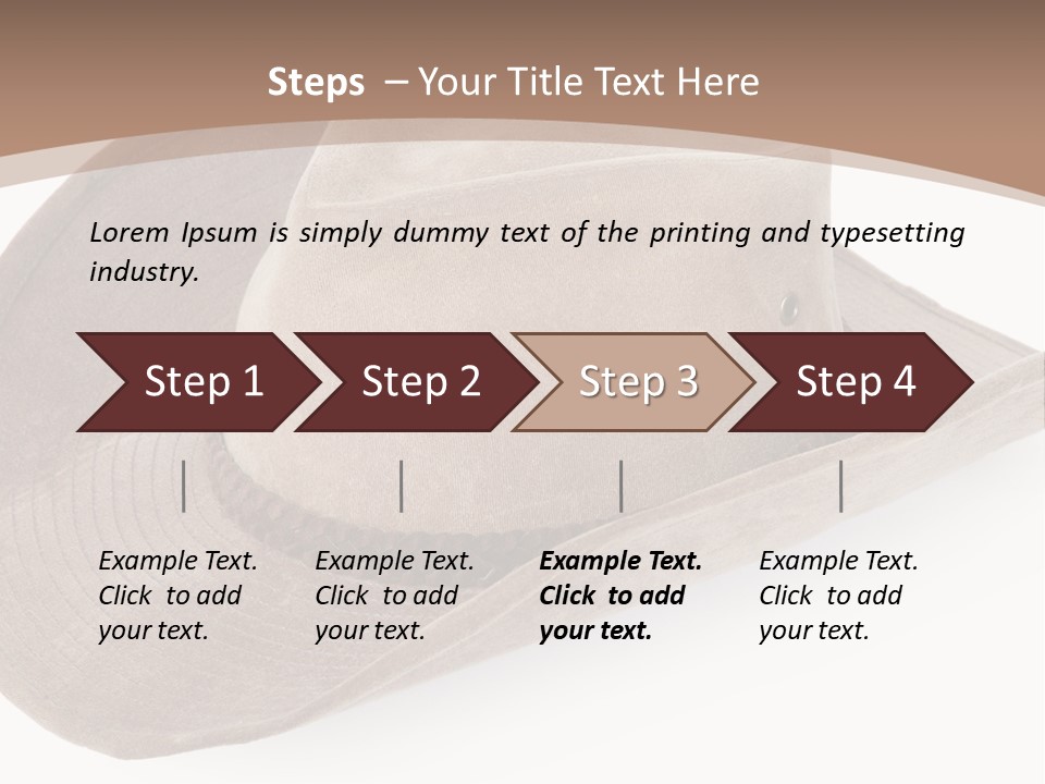 Object Dress Country PowerPoint Template