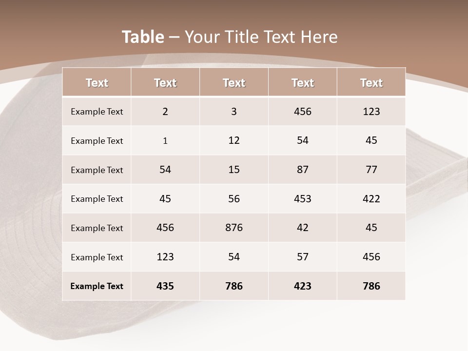 Object Dress Country PowerPoint Template