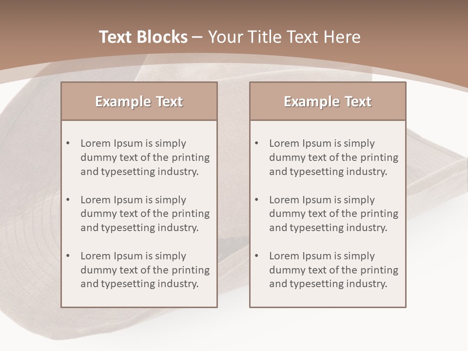 Object Dress Country PowerPoint Template
