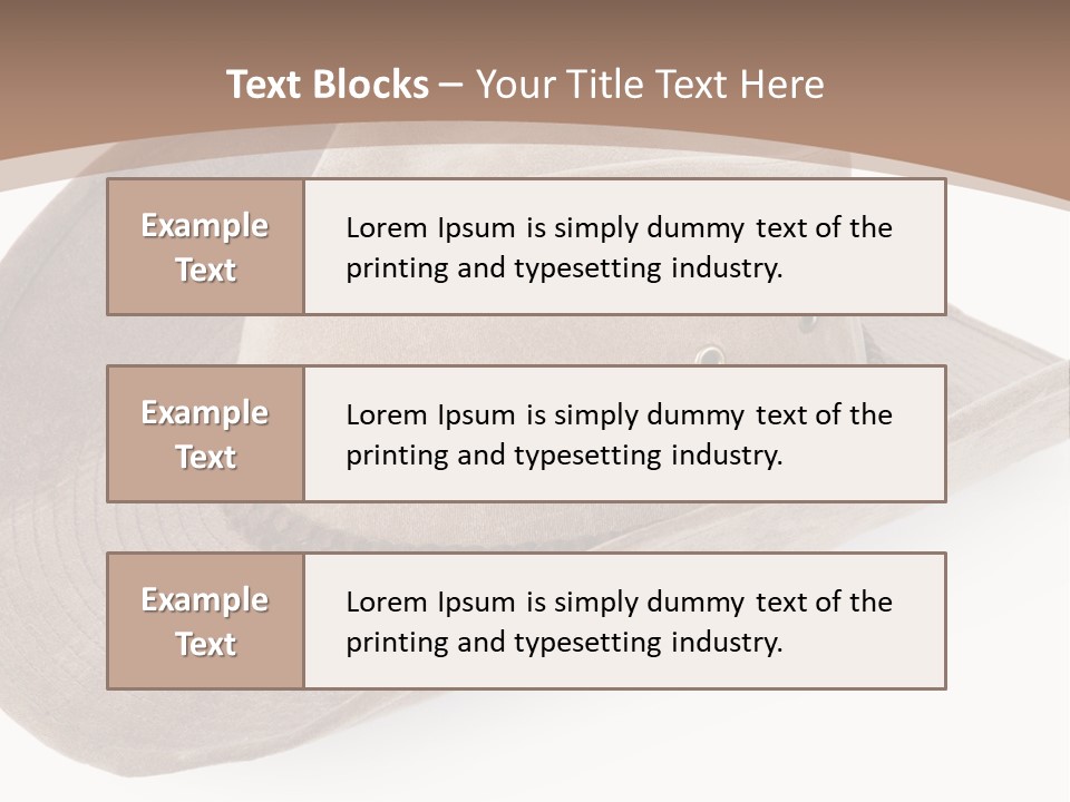 Object Dress Country PowerPoint Template