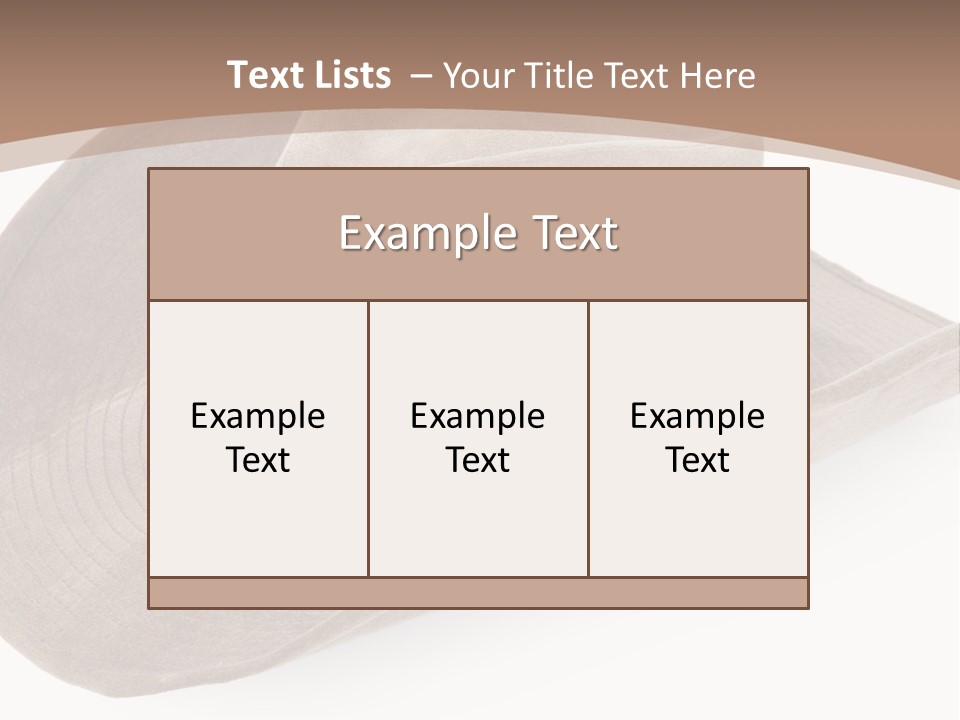 Object Dress Country PowerPoint Template