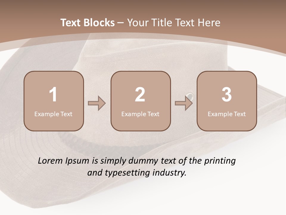 Object Dress Country PowerPoint Template