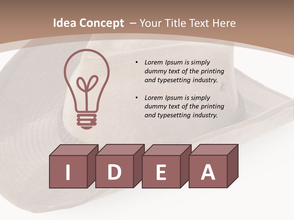 Object Dress Country PowerPoint Template