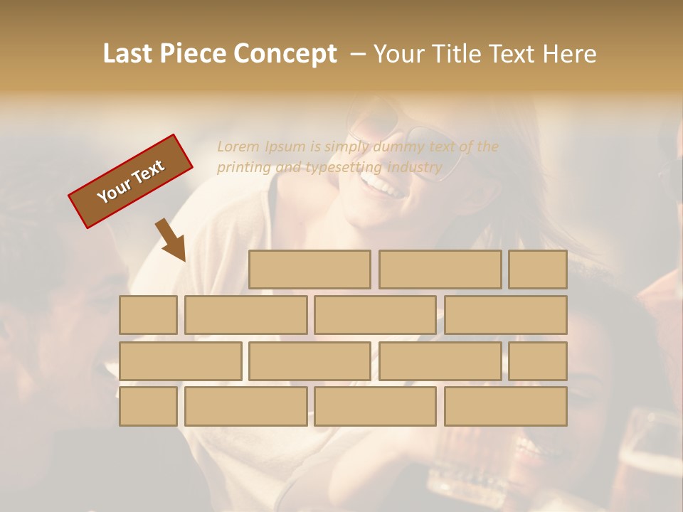 Graduation Vacations Horizontal PowerPoint Template