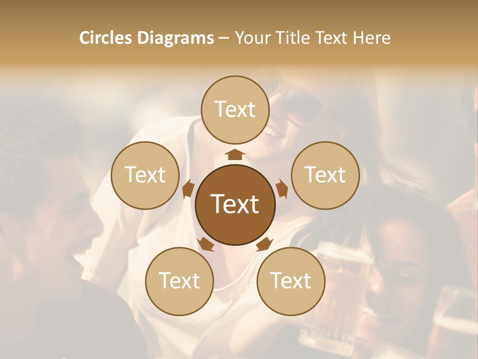 Graduation Vacations Horizontal PowerPoint Template