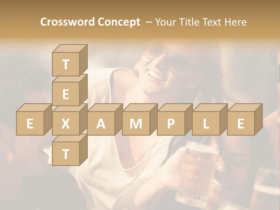 Graduation Vacations Horizontal PowerPoint Template