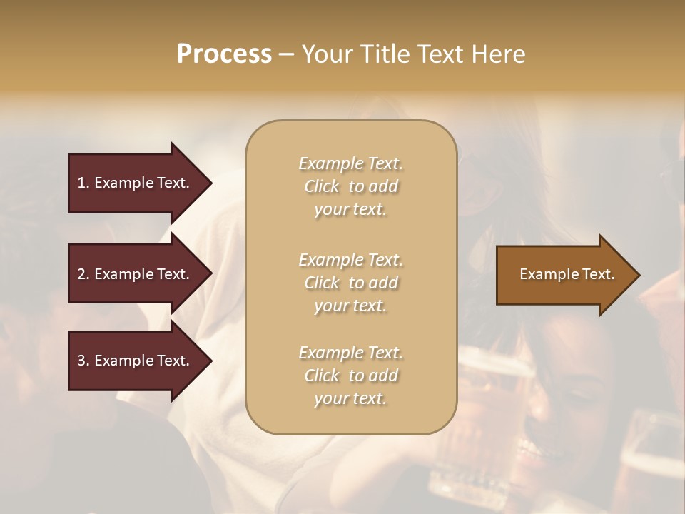 Graduation Vacations Horizontal PowerPoint Template