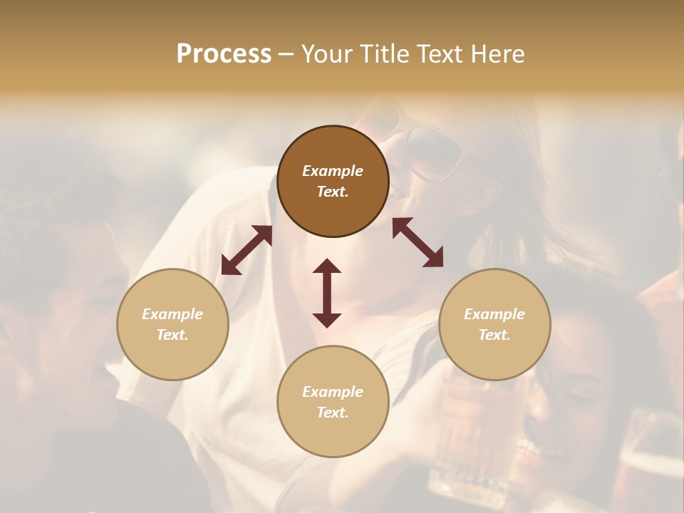 Graduation Vacations Horizontal PowerPoint Template