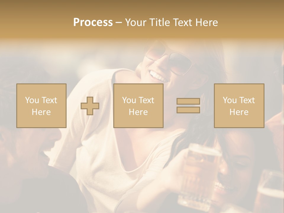 Graduation Vacations Horizontal PowerPoint Template