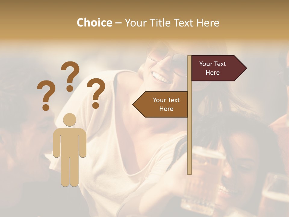 Graduation Vacations Horizontal PowerPoint Template