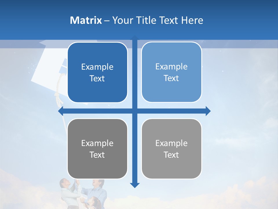 Grey Office Economy PowerPoint Template