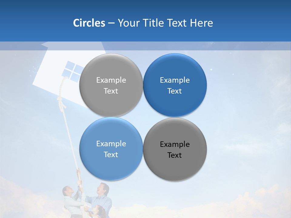 Grey Office Economy PowerPoint Template