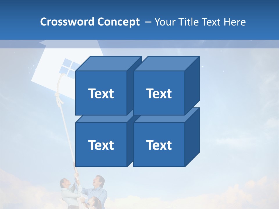 Grey Office Economy PowerPoint Template