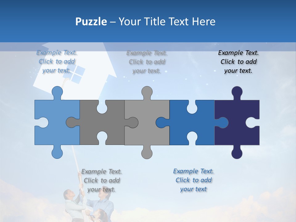 Grey Office Economy PowerPoint Template