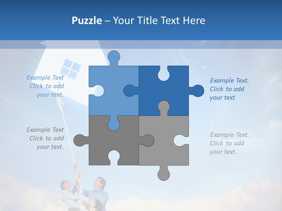 Grey Office Economy PowerPoint Template