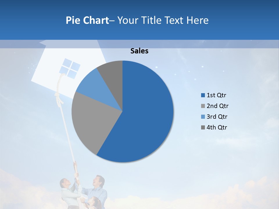 Grey Office Economy PowerPoint Template