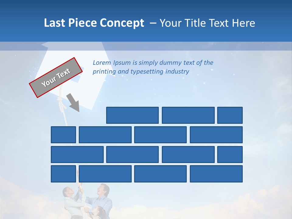 Grey Office Economy PowerPoint Template