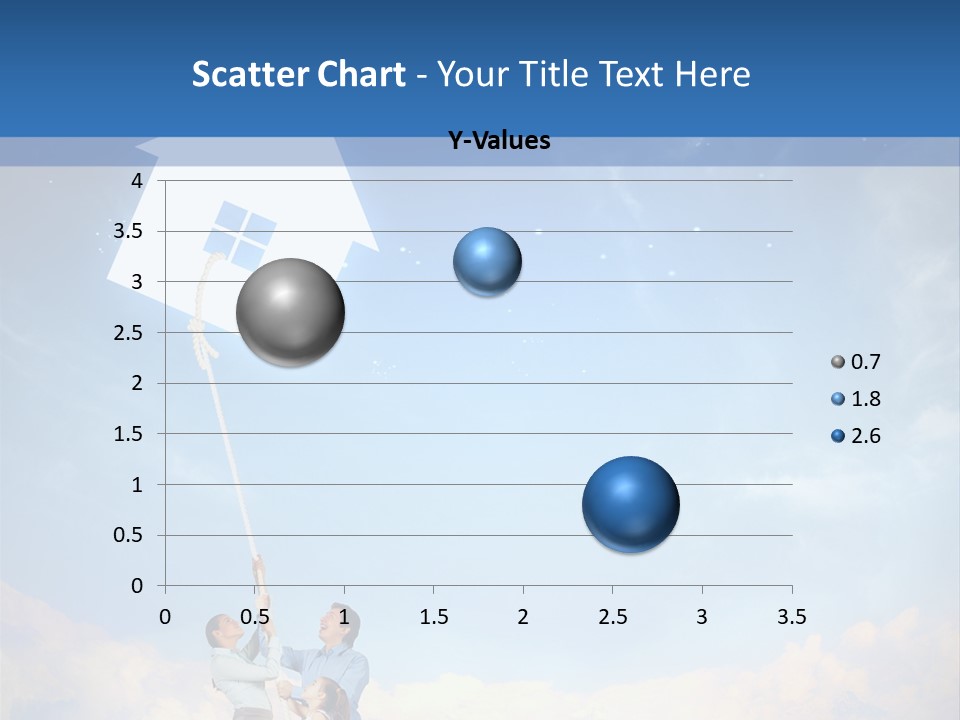 Grey Office Economy PowerPoint Template