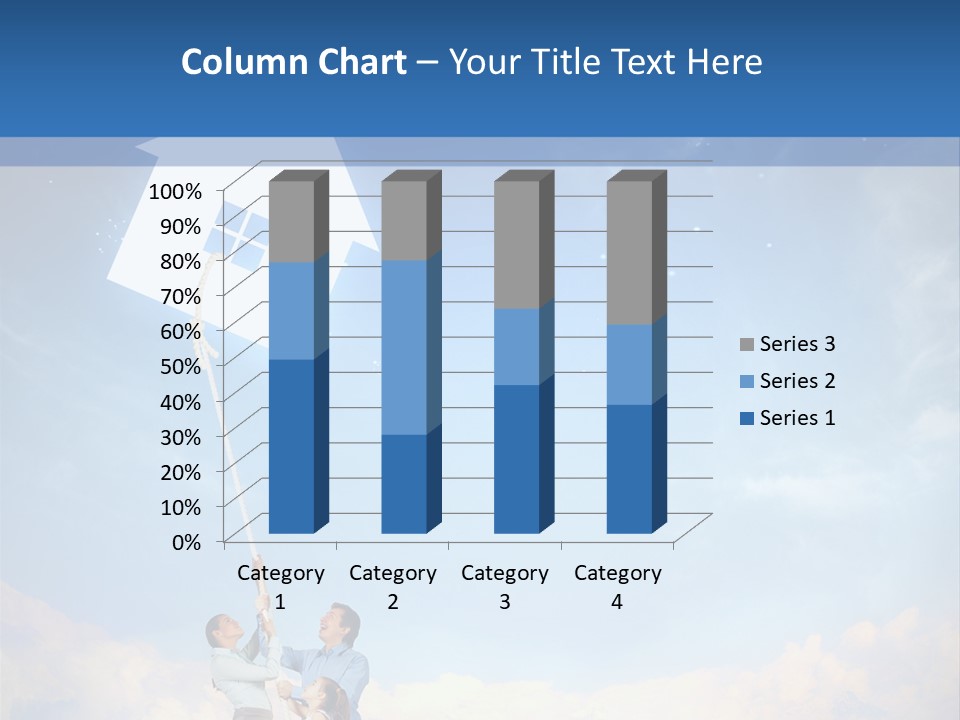 Grey Office Economy PowerPoint Template