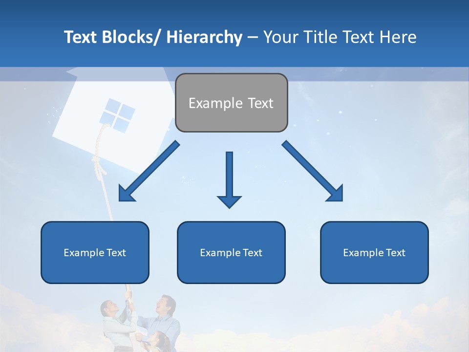 Grey Office Economy PowerPoint Template