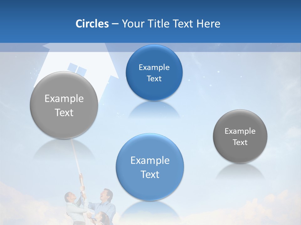 Grey Office Economy PowerPoint Template