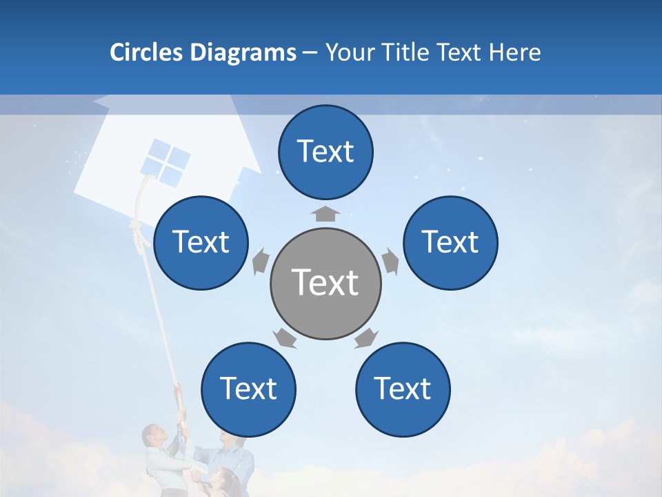 Grey Office Economy PowerPoint Template