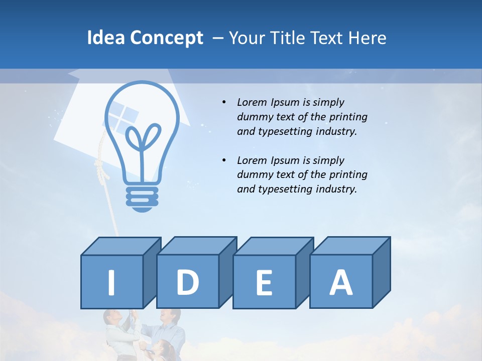 Grey Office Economy PowerPoint Template