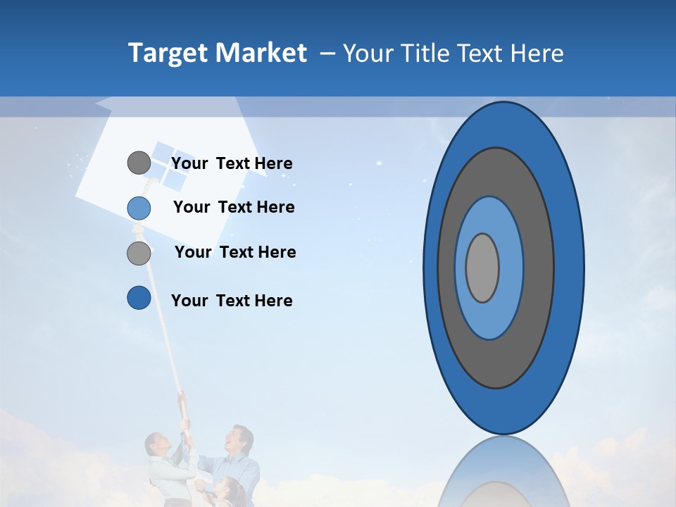 Grey Office Economy PowerPoint Template