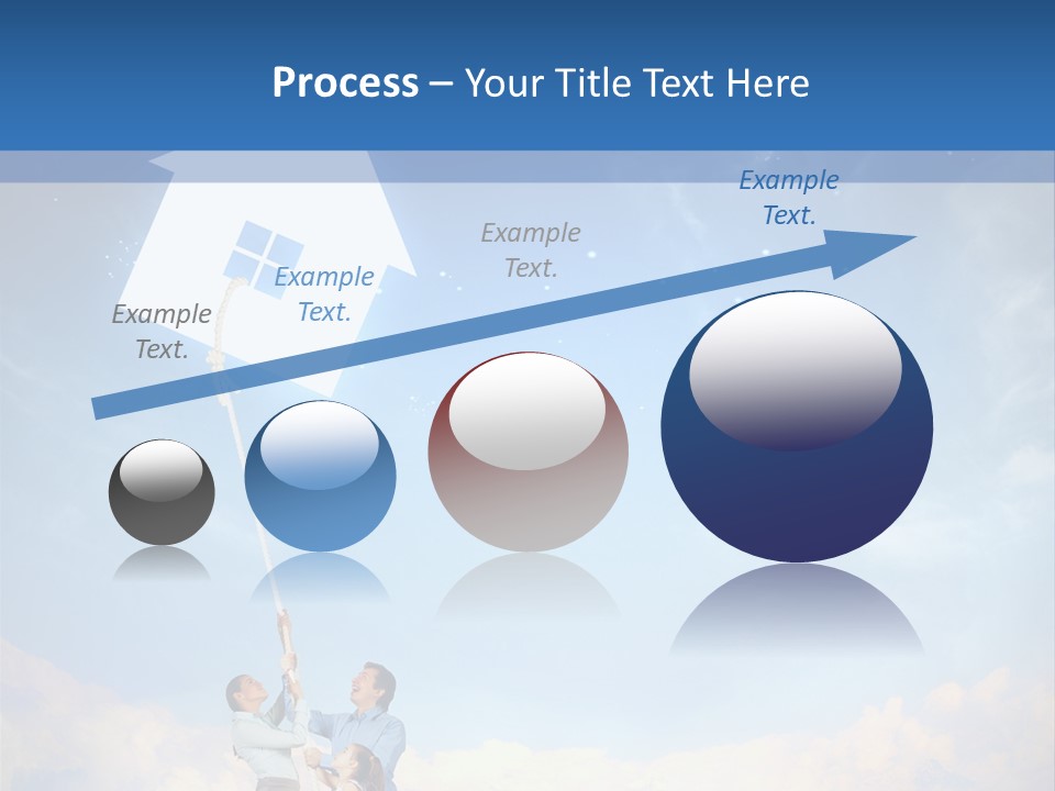 Grey Office Economy PowerPoint Template
