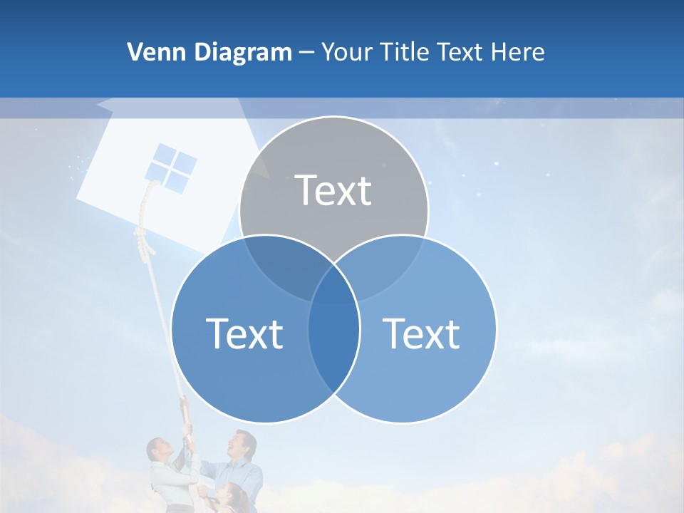 Grey Office Economy PowerPoint Template