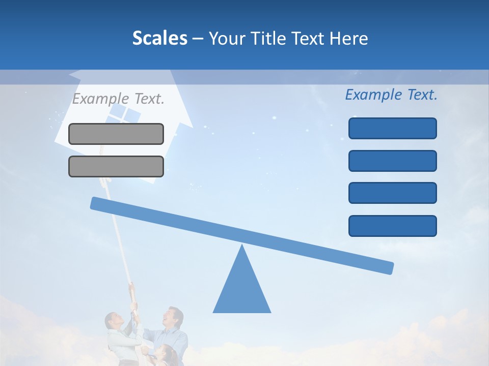 Grey Office Economy PowerPoint Template