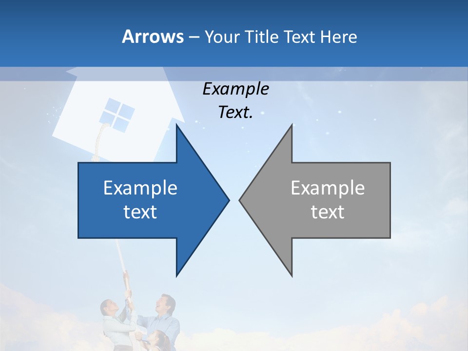 Grey Office Economy PowerPoint Template