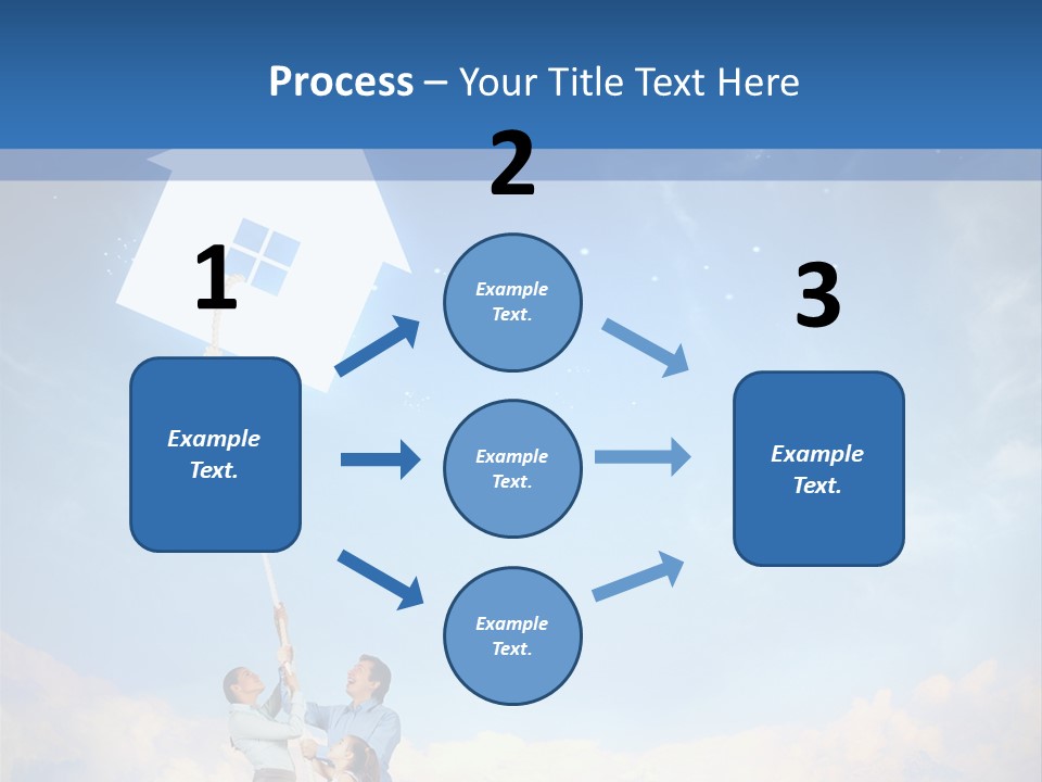 Grey Office Economy PowerPoint Template