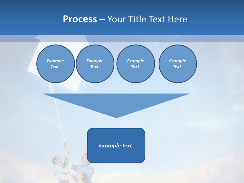 Grey Office Economy PowerPoint Template
