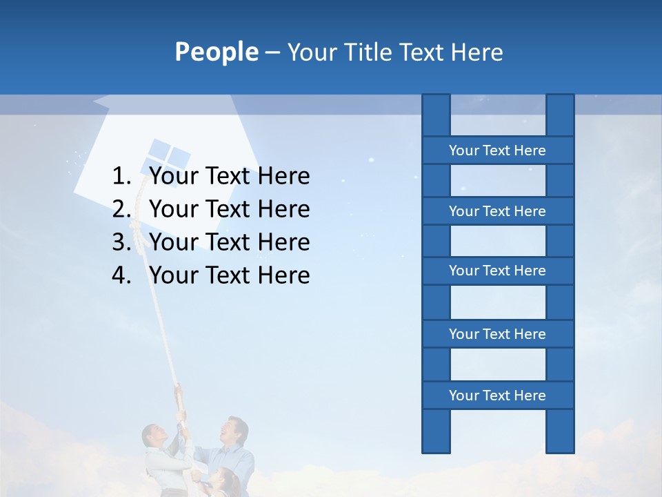 Grey Office Economy PowerPoint Template
