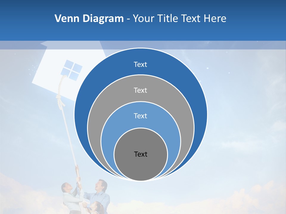 Grey Office Economy PowerPoint Template